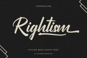 Rightism Font Download