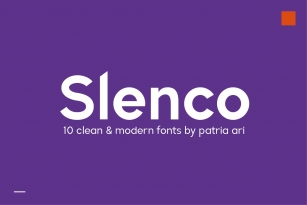 Slenco Black Font Download