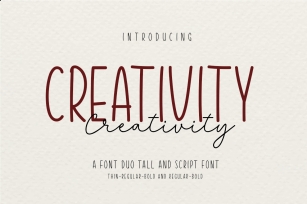 Creativity Font Download