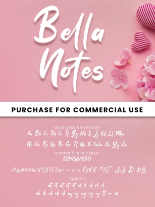 Bella Notes Font Download