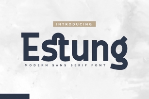 Estung Font Download