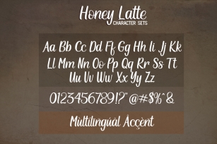 Honey Latte Font Download