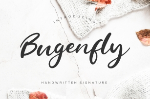 Bugenfly Font Download