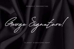 George Signature Font Download