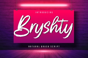 Bryshty Font Download