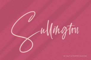 Sullington Script Font Font Download