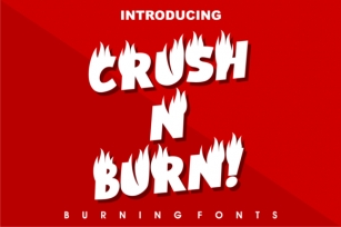 Crush N Burn! Font Download