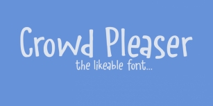 Crowd Pleaser Font Download