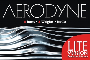 Aerodyne Family Lite Font Download