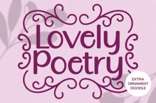 Lovely Poetry Font Download