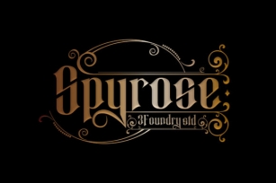 Spyrose Font Download