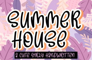 Summer House Font Download