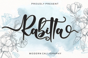 Rabitta - Modern Calligraphy Font Download