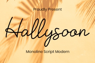 Hallysoon Font Download