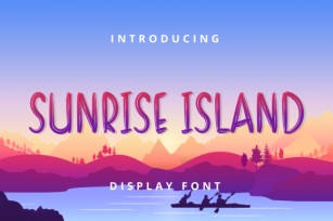 Sunrise Island Font Download