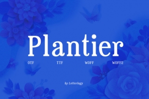 Plantier Font Download