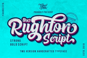 The Rughton Scrip Font Download