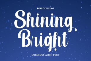 Shining Brigh Font Download
