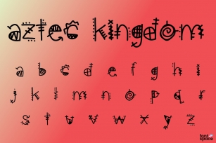 Aztec kingdom Font Download