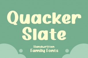 Quacker Slate Font Download