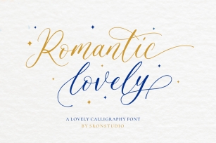Romantic Lovely Font Download