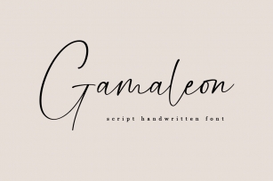 Gamale Font Download