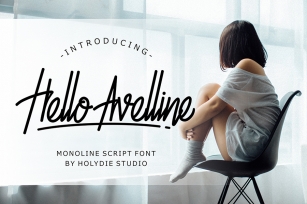 Hello Avelline Font Download