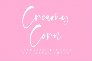 Creamy Cor Font Download