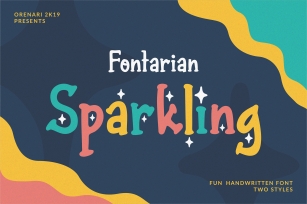 Fontarian Sparkling Font Download