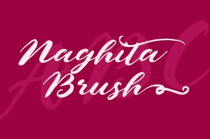 Naghita Brush Font Download