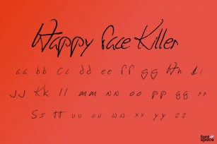 Happy Face Killer Font Download