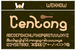 polysoup font Font Download