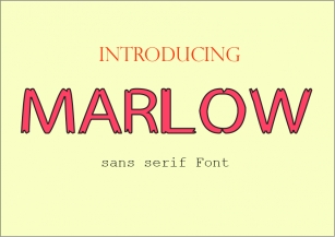 MARLOW Font Download