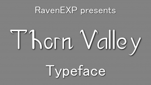 Thorn Valley Font Download
