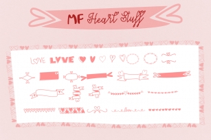 MF Heart Stuff Font Download