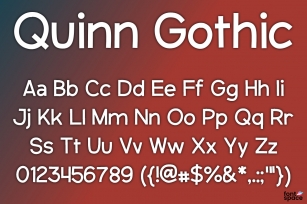 Quinn Gothic Font Download