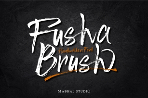 Fusha Brush Font Download