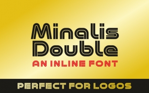 Minalis Double Font Download