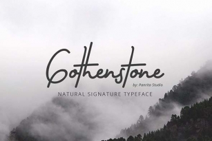 Gothenstone Font Download