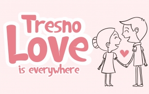 Tresno is love Font Download