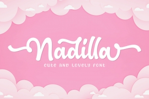 Nadilla / cute and lovely f Font Download