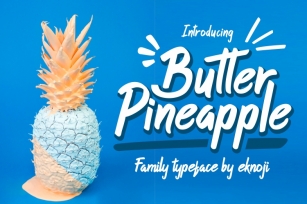Butter Pineapple Font Download