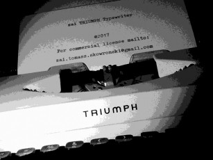 Triumph Typewriter Font Download