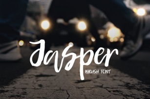Jasper | Brush Font Font Download