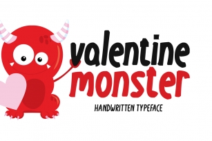 Valentine Monster Font Download