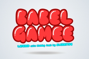 BABEL GAMEE Font Download
