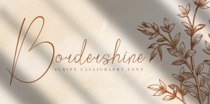 Bordershine Scrip Font Download