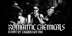 Romantic Chemicals Font Download