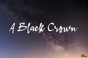 A Black Crow Font Download