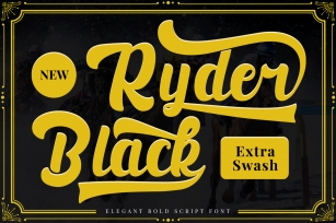 Black Ryder Font Download